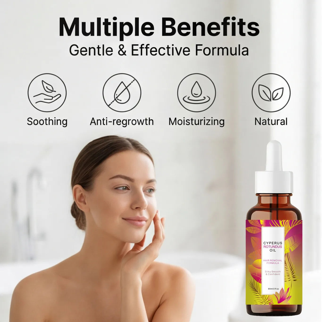 Smooth Truce™ — Post-Hair-Removal Care Oil