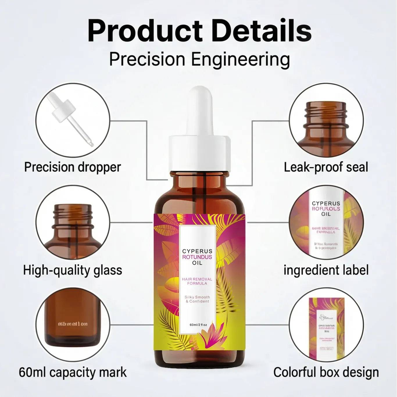 Smooth Truce™ — Post-Hair-Removal Care Oil