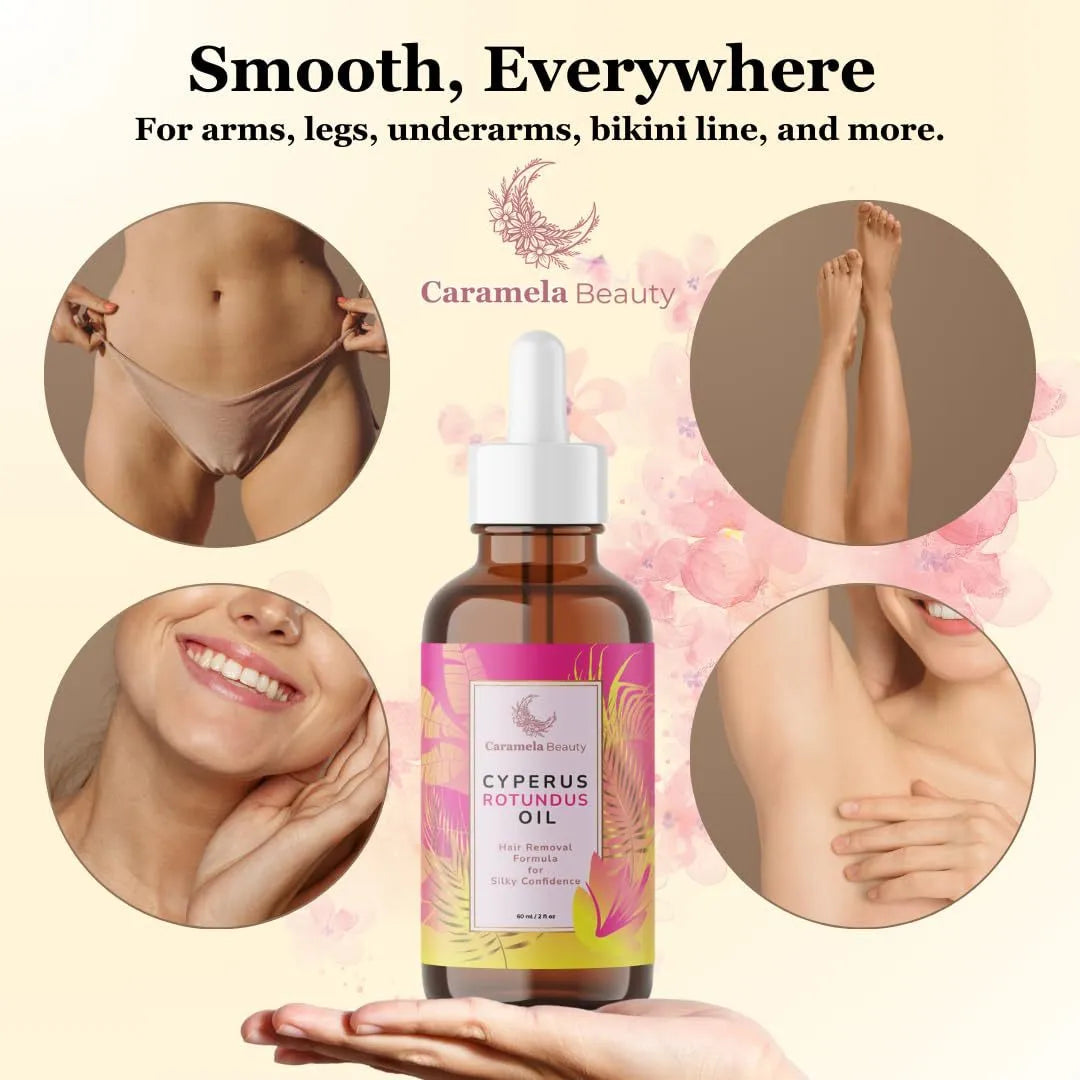 The Slow Fade — Cyperus Rotundus Hair Removal Oil